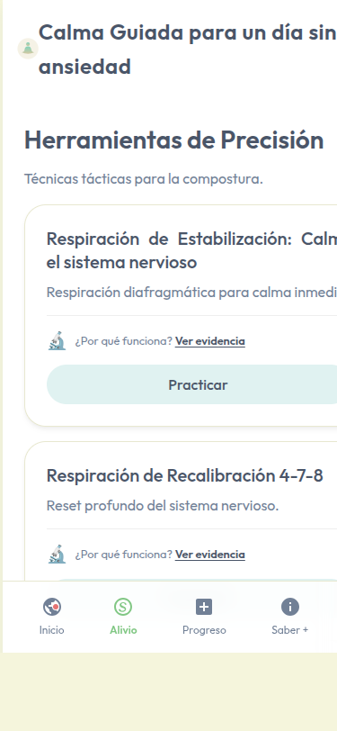 Técnicas de Alívio